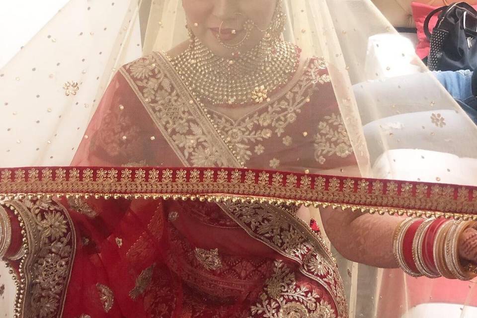 Bridal makeup