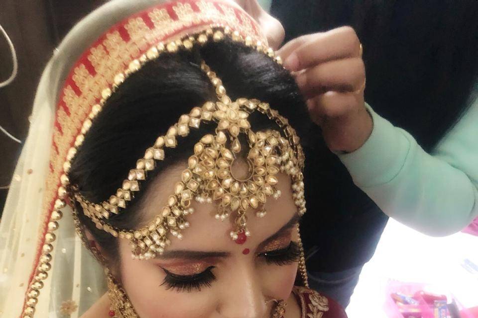 Bridal makeup