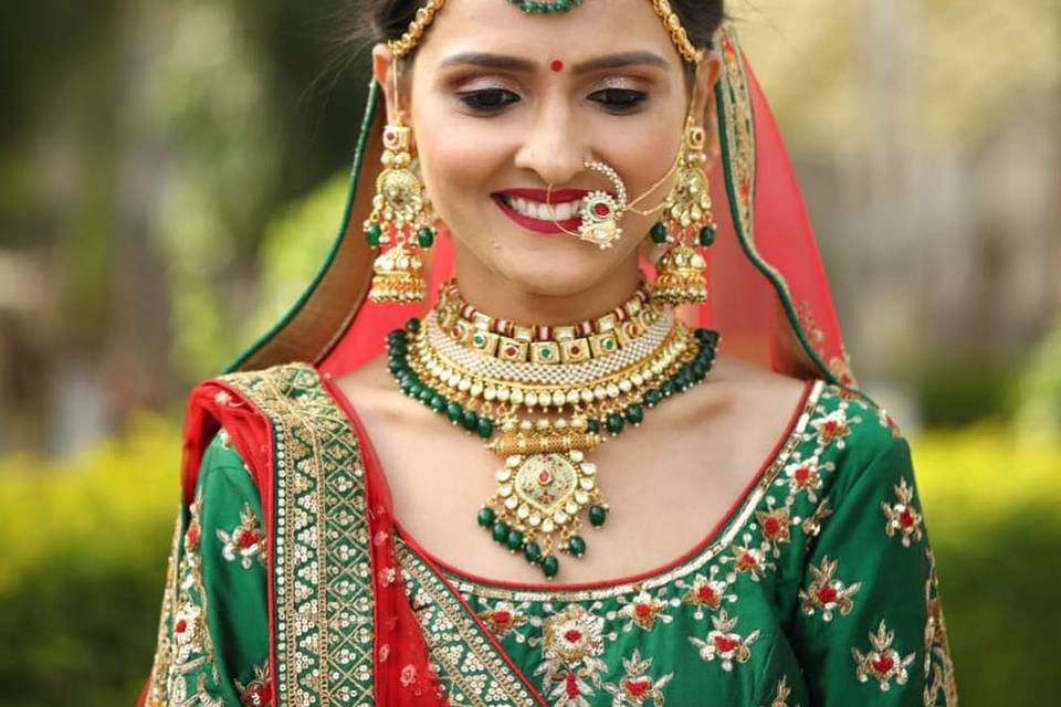 Bridal look