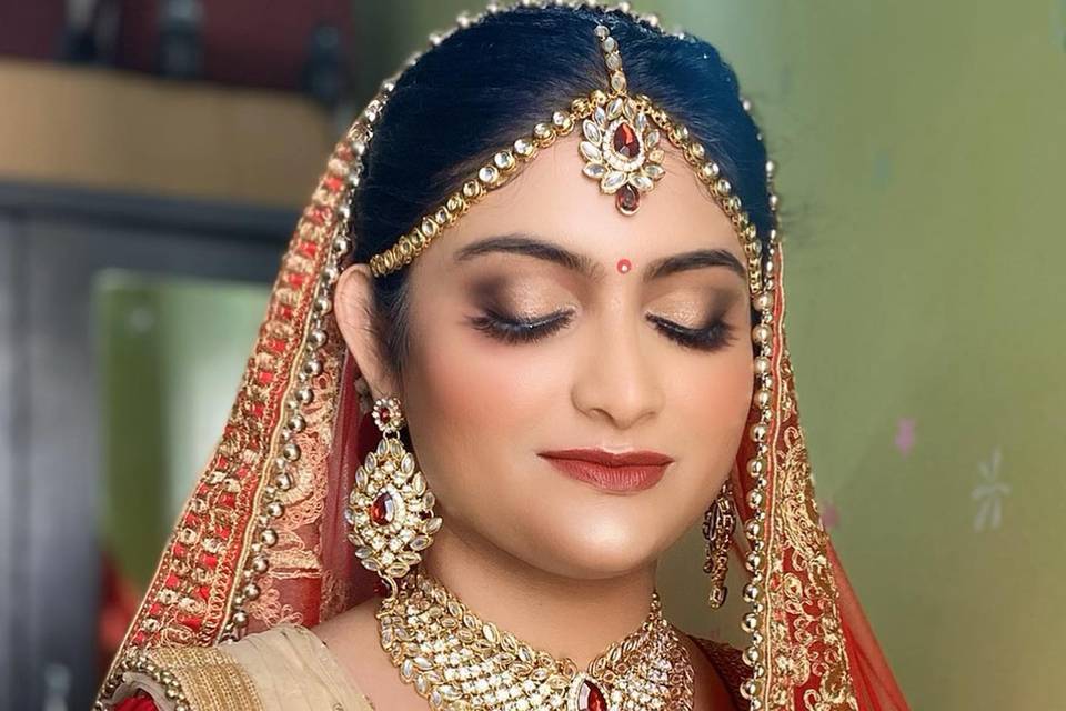 Bridal look