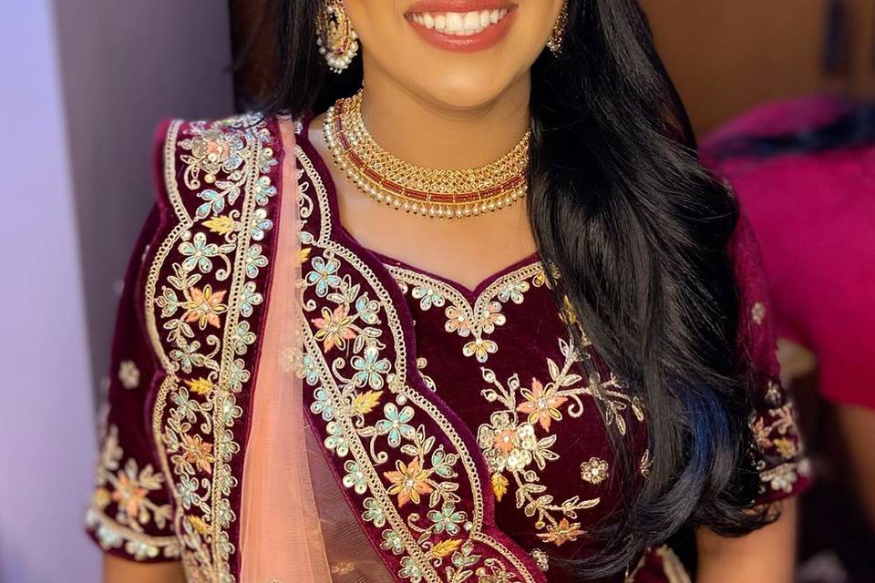 Bridal look