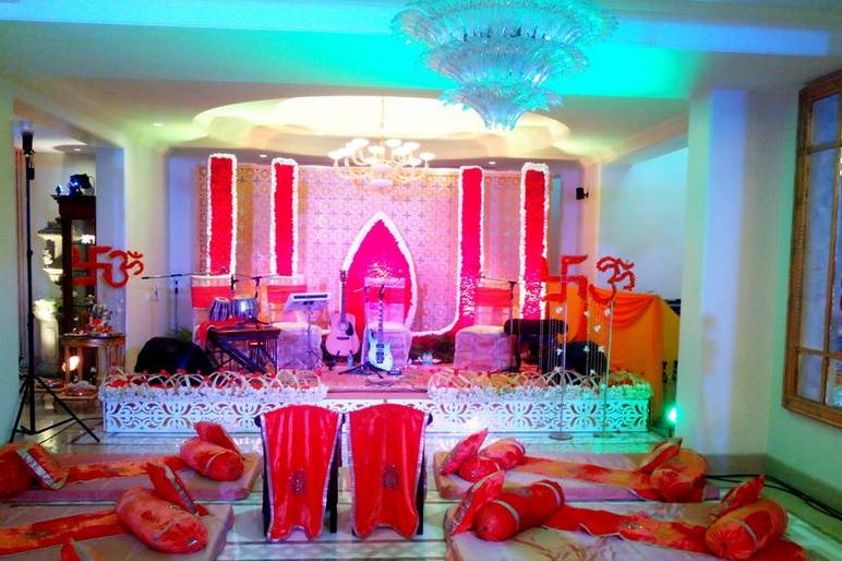 A sufi concert set up