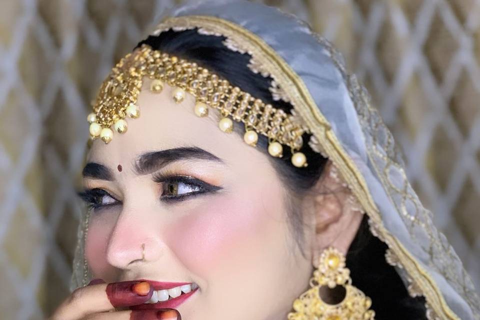 Bridal makeup