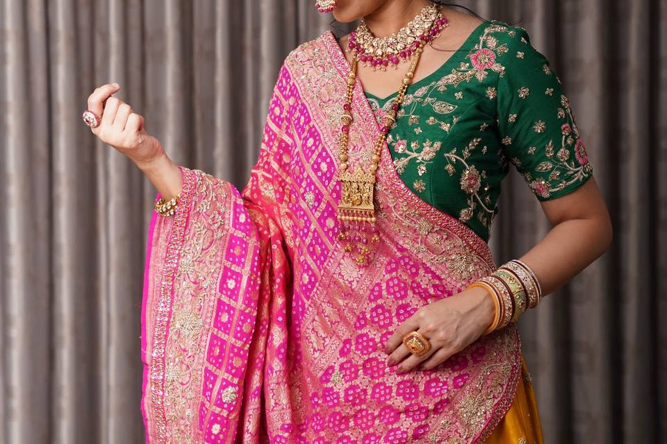 Indian Bridal look