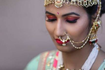 Bridal makeup