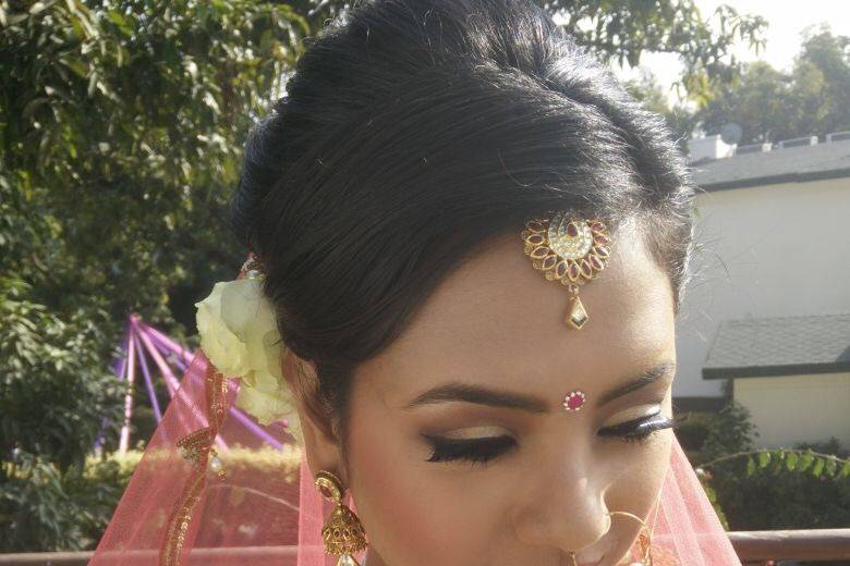 Bridal makeup