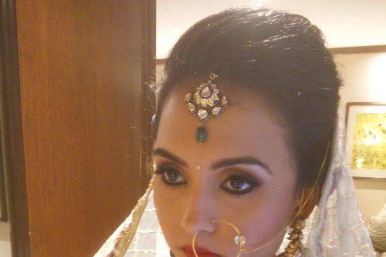 Bridal makeup