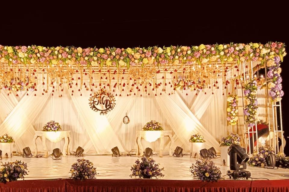 Reception decor