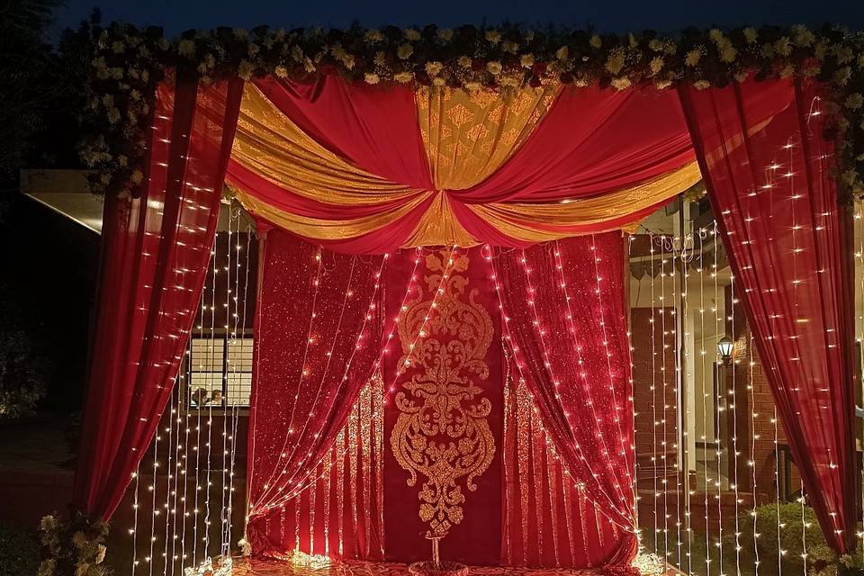 Wedding mandap