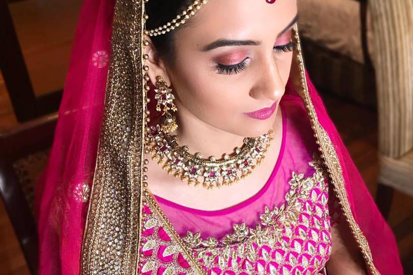 Bridal makeup