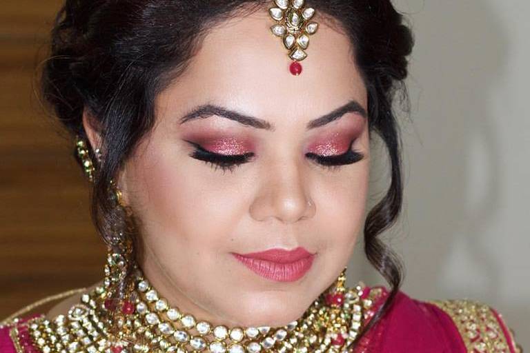 Bridal makeup