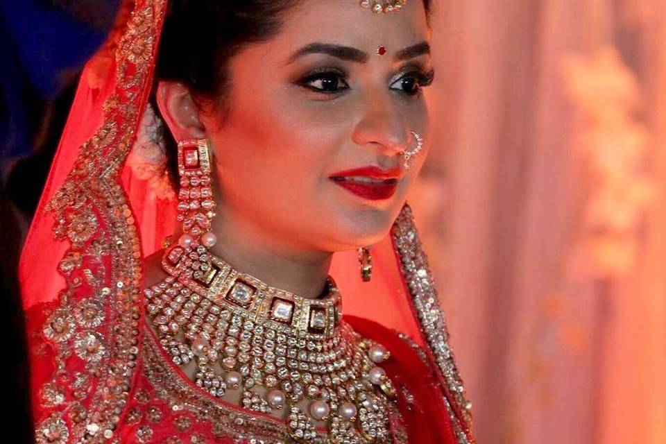 Bridal makeup