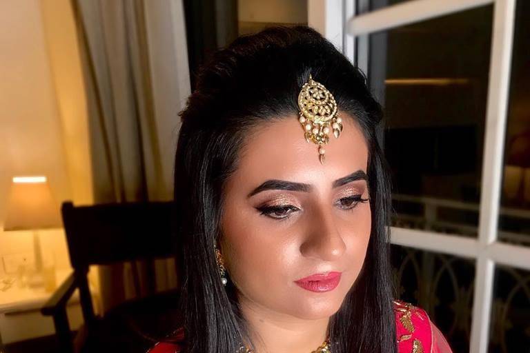 Bridal makeup