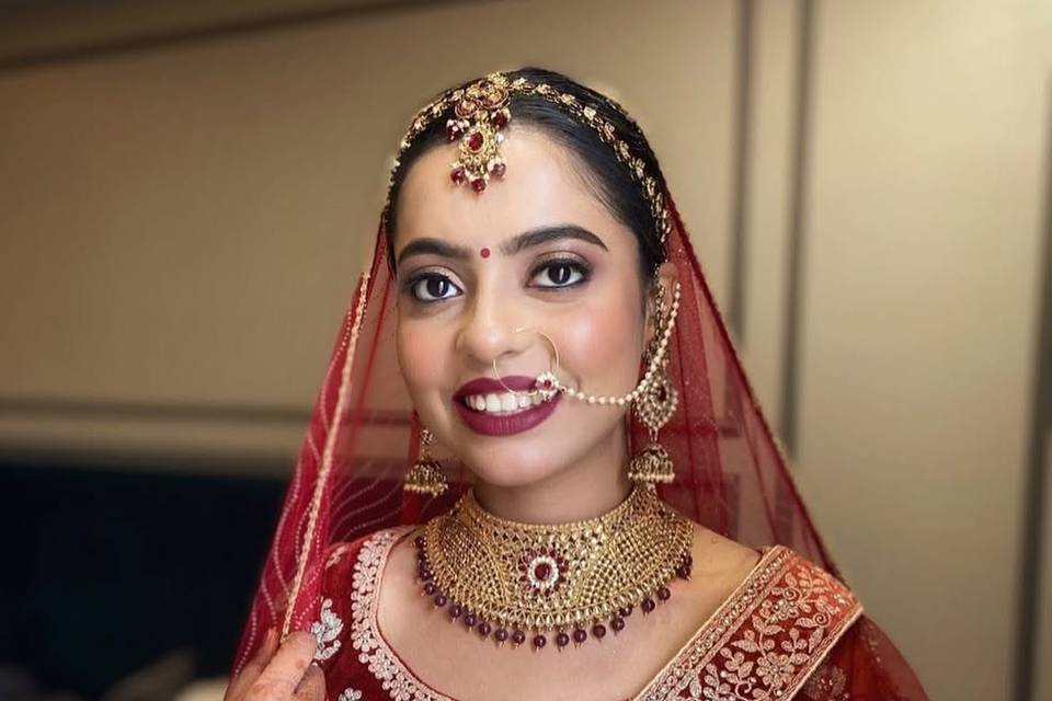 Bridal makeup