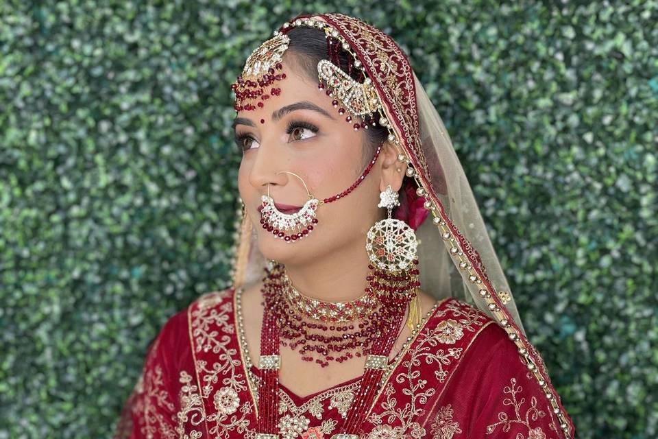 Bridal makeup