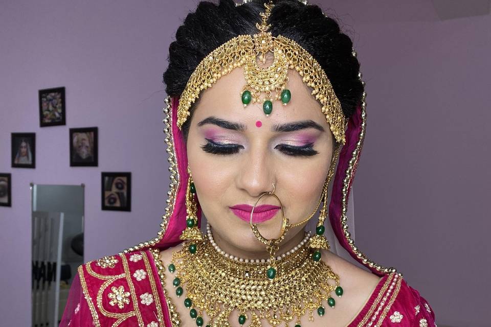 Bridal makeup