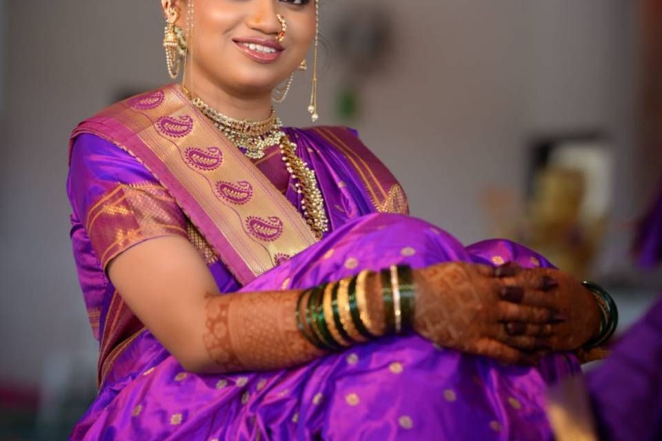 Bridal makeup