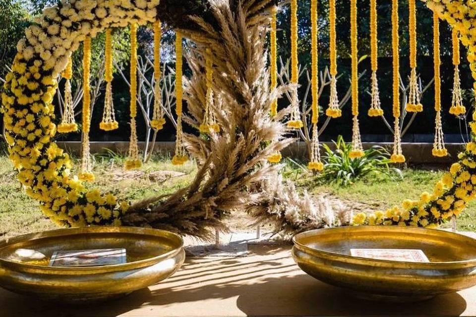 Haldi decor