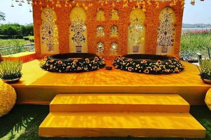 Haldi decor