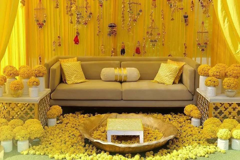 Haldi decor