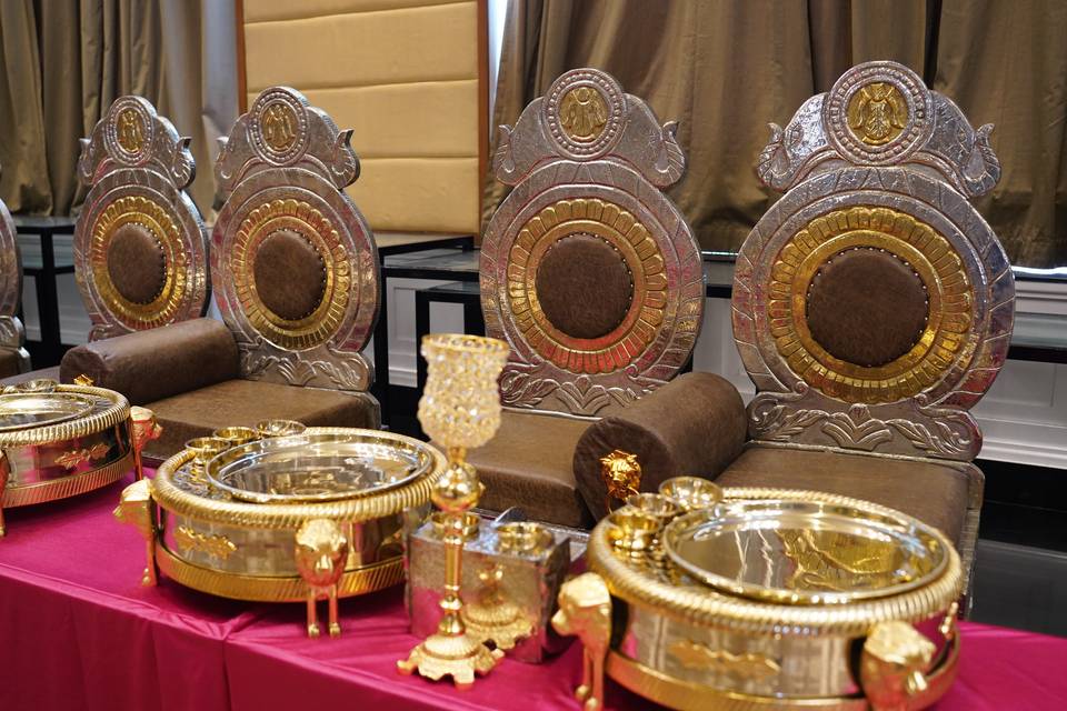Catering setup
