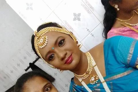 Bridal makeup