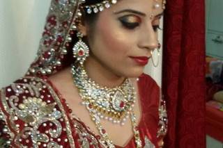 Bridal makeup