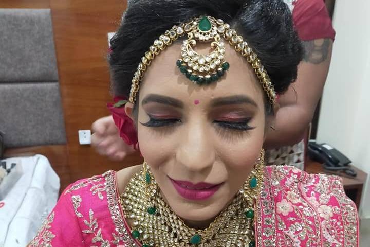 Bridal makeup