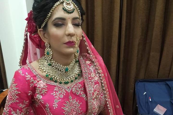 Bridal makeup