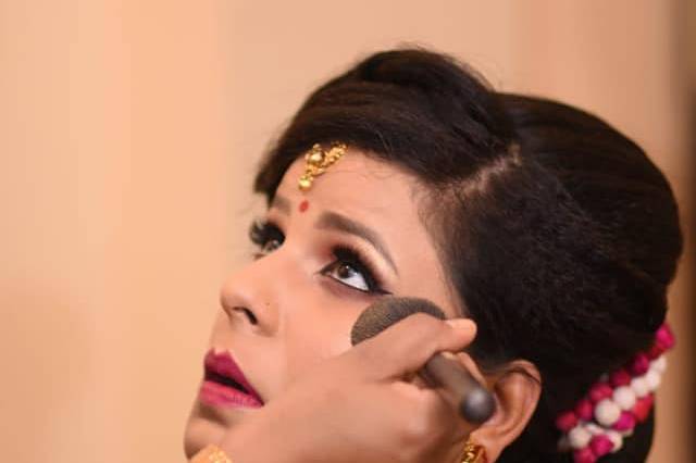 Bridal makeup