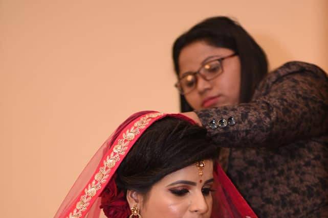 Bridal makeup