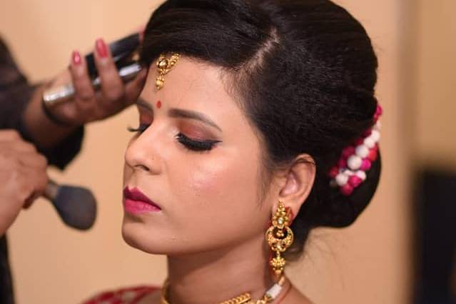 Bridal makeup