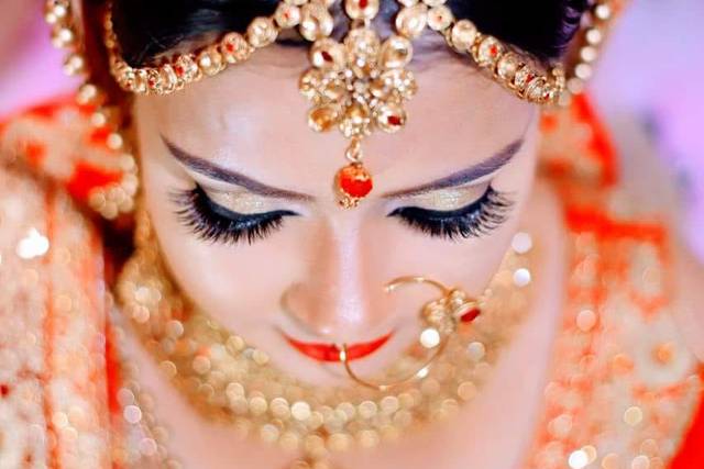 Bridal makeup