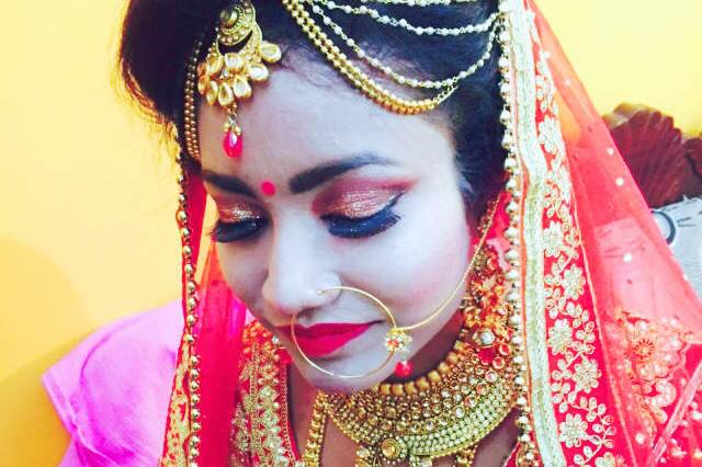 Bridal makeup