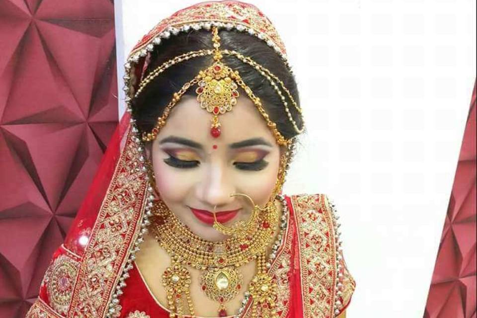 Bridal makeup