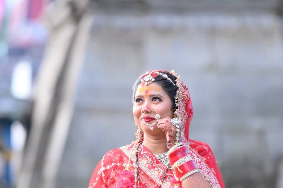 Bridal makeup