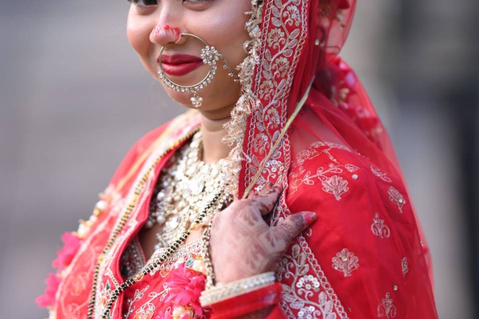 Bridal makeup