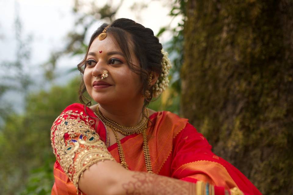 Bridal makeup