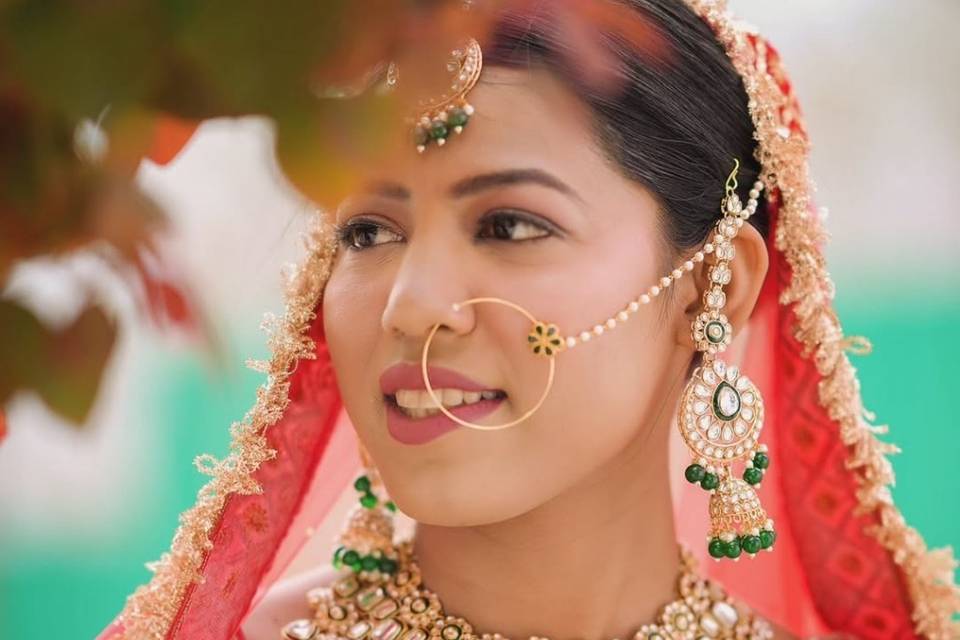 Bridal makeup