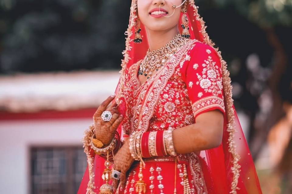 Bridal makeup