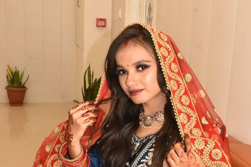 Bridal makeup