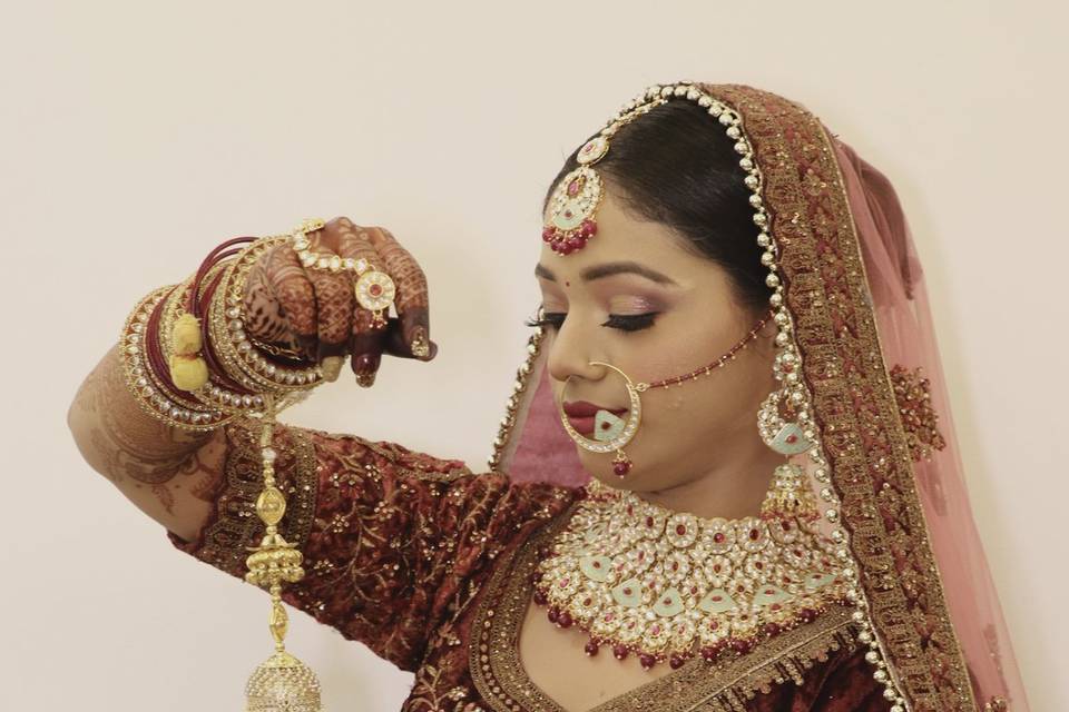 Bridal makeup