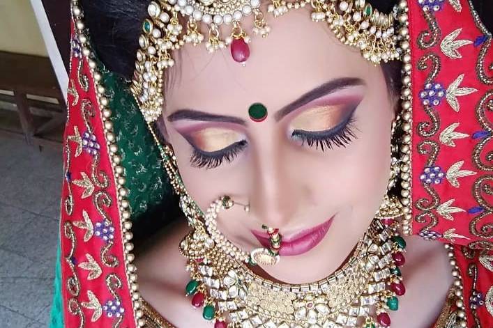 Bridal makeup