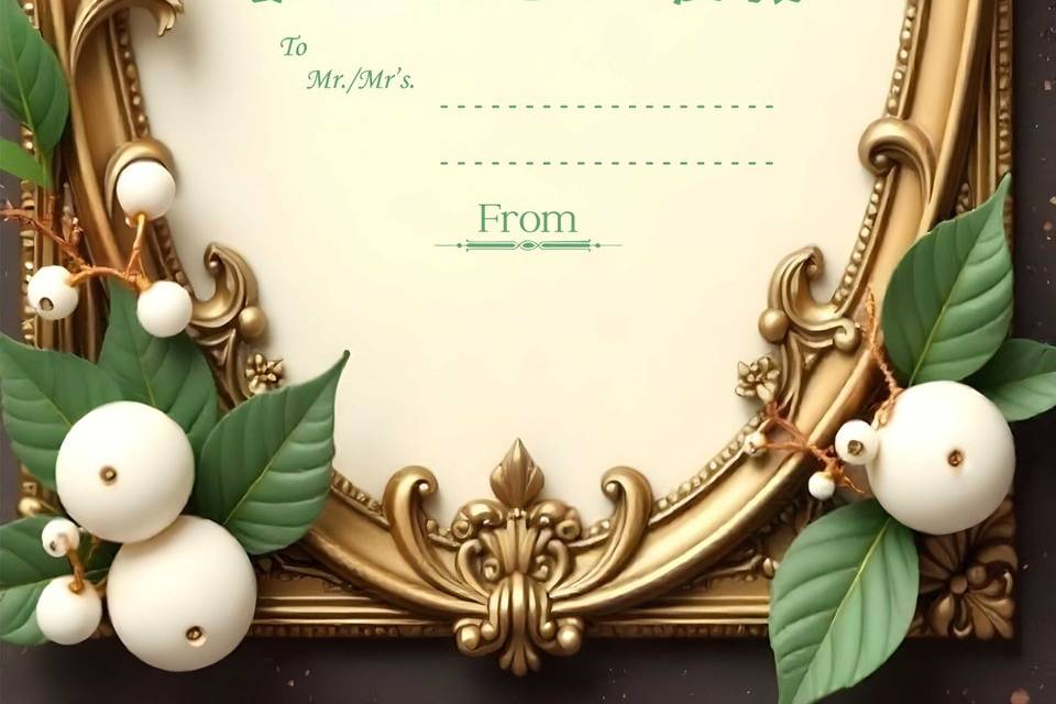 Wedding invite
