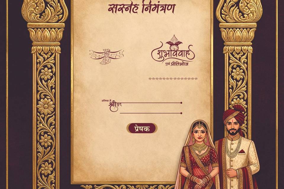 Wedding invite