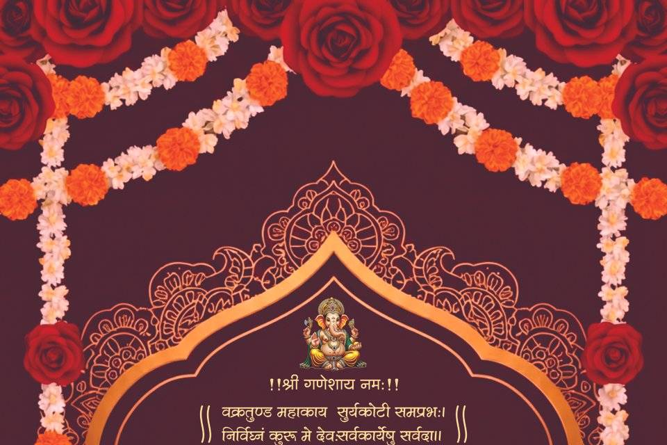 Wedding invite