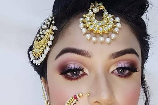 Bridal makeup