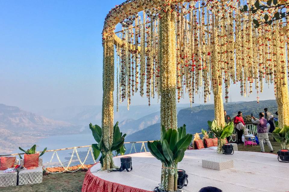 Valley Side Mandap or Events