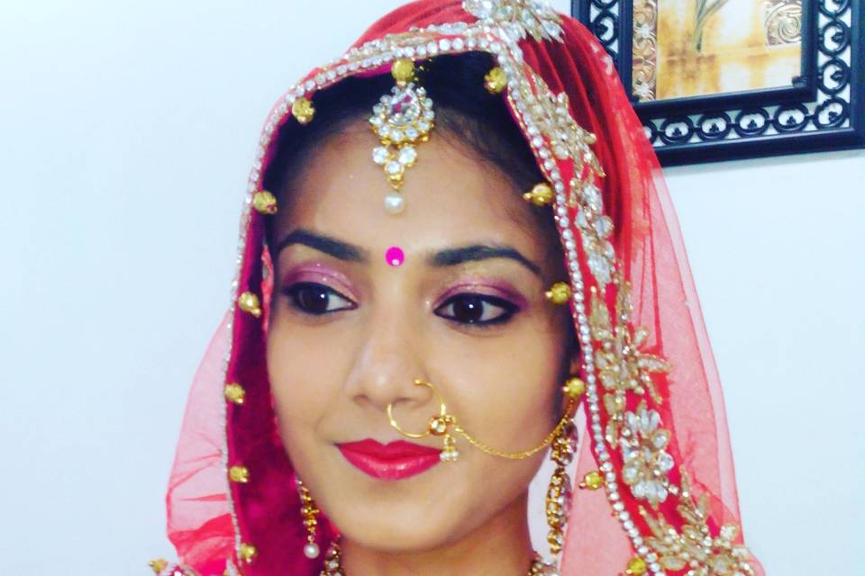 Bridal makeup