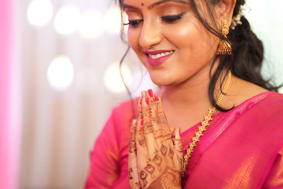 Bridal makeup